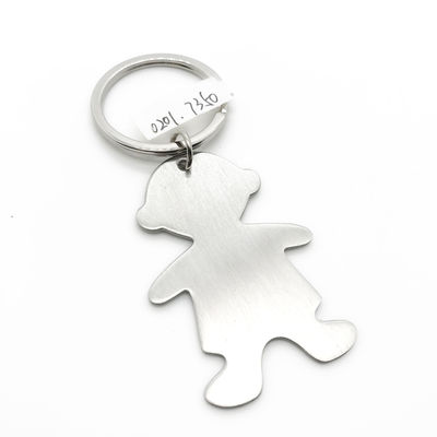 Sebagai Foto Tersedia Pemegang Keychain Metal Boy dengan MOQ 500