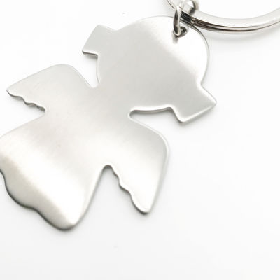 Sebagai Foto Gadis Logam paduan seng Keychain dengan Keychain Holder