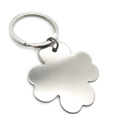 Siliver Four Leaf Clover Metal Keychain Holder Dalam Beberapa Tahun Istilah Pembayaran TT OEM/ODM Tersedia