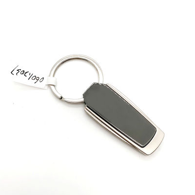Individu Polybag Package Gun Black Metal Keychain Holder Tersedia untuk OEM/ODM