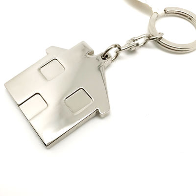 Rumah Tersedia Metal Keychain Pemegang dengan Desain awet Istilah pembayaran TT