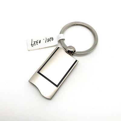 Keychain logam yang tahan lama dan praktis Nama pemegang Keychain logam Istilah pembayaran TT