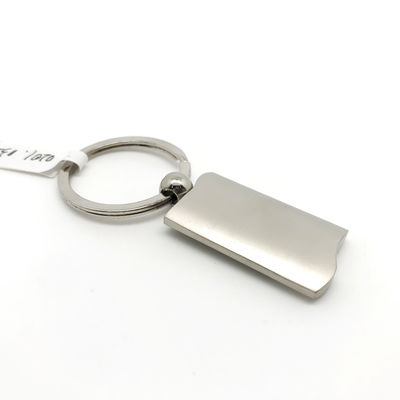 Keychain logam yang tahan lama dan praktis Nama pemegang Keychain logam Istilah pembayaran TT