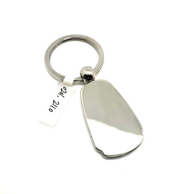Metal Keychain Holder Custom Keychains dengan Polybag Individu