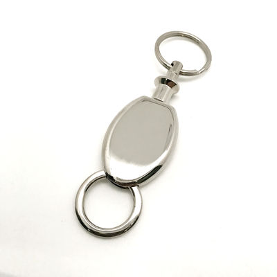 Retractable Keychain dengan Siliver OEM/ODM Tersedia untuk Kepuasan Anda