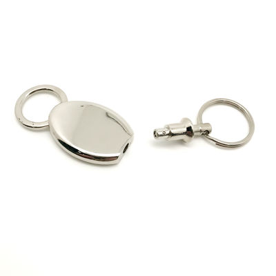 Retractable Keychain dengan Siliver OEM/ODM Tersedia untuk Kepuasan Anda