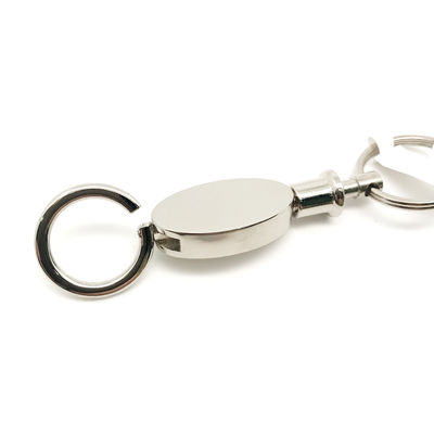 MOQ 500 Metal Keychain Holder dengan Zinc Alloy dan