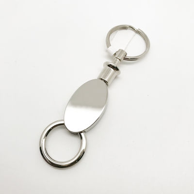 MOQ 500 Metal Keychain Holder dengan Zinc Alloy dan