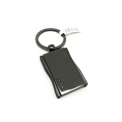 OEM / ODM Metal Keychain Holder untuk Black Gun dengan Logo Disesuaikan Tersedia