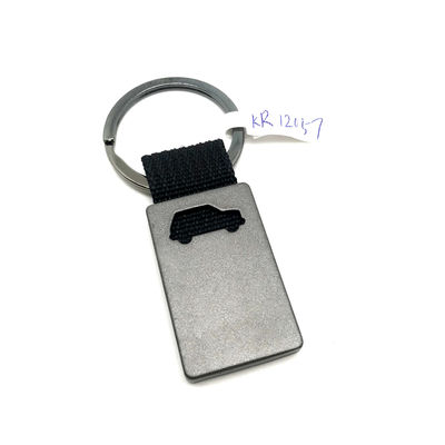 Pemegang Kunci Logam Zinc Alloy dengan Finish Pistol Hitam untuk Kinerja OEM / ODM