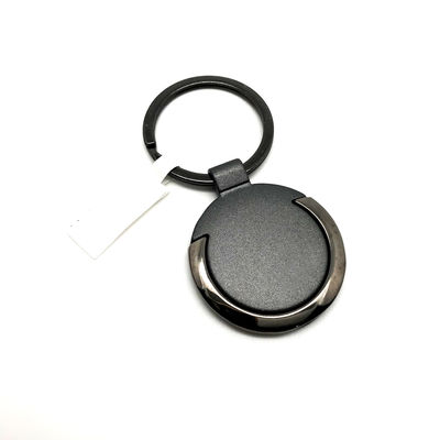 Black Gun Zinc Alloy Metal Keychain Holder untuk kebutuhan pelanggan