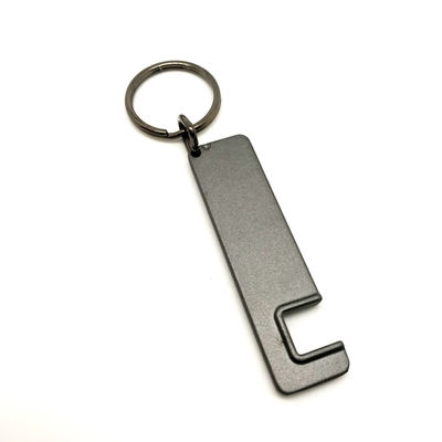MOQ 500 Metal Keychain Pemegang dengan Logo Disesuaikan untuk