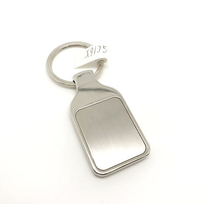 G Metal Keychain Holder dalam Siliver dengan Paket Polybag Individual