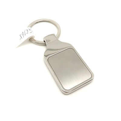 G Metal Keychain Holder dalam Siliver dengan Paket Polybag Individual