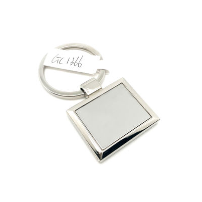 Customized Logo Metal Keychain Holder yang terbuat dari bahan paduan seng