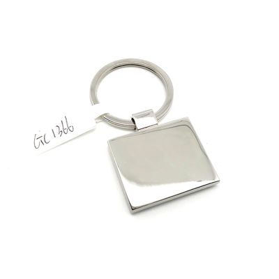 Customized Logo Metal Keychain Holder yang terbuat dari bahan paduan seng
