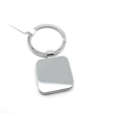 Silikur Biru Metal Keychain Pemegang Dalam Dalam Paket Polybag Individual