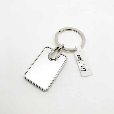 25x75x5mm Metal Keychain Holder Ketahanan tinggi