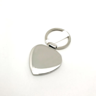 Silver Green Color Metal Keychain Holder 36x69x6mm