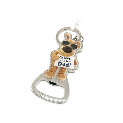 Alternasi Bottle Opener Metal Baja Rinsing Dengan Logo Disesuaikan