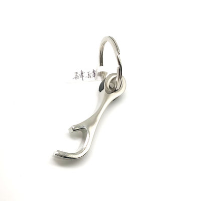 Shinny Nikel Keychain Pembuka Botol Kombinasi Souvenir