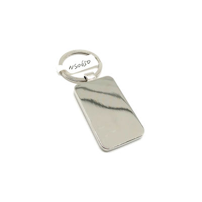 Keychain Kulit Klasik Disesuaikan Key Holder Polybag Paket Keychain Pola