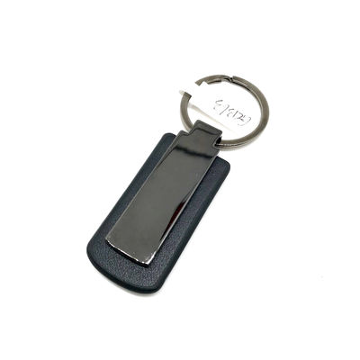 Keychain Kulit Klasik yang Disesuaikan untuk Pemegang Kunci Warna Tersedia Desain Unik