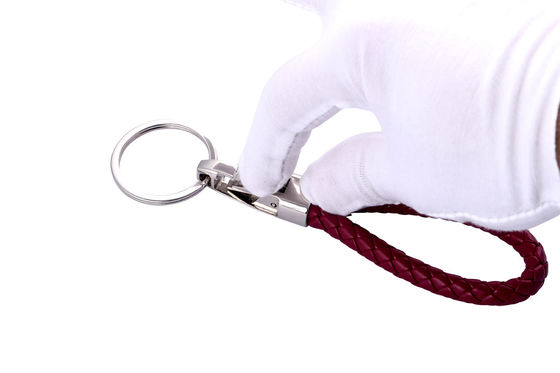 Custom Style Klasik Keychain Kulit Untuk Pemegang Kunci Aksesoris Keychain Pribadi