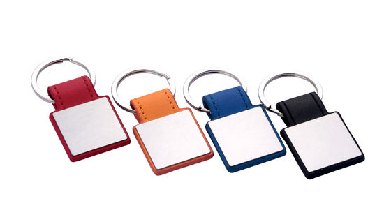 Customized Polybag Keychain Gaya Klasik Genuine Keychain Kulit Untuk Semua Kunci
