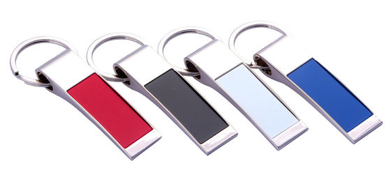 Keychain pemegang kunci kulit asli warna yang tersedia Gaya klasik Fitur tahan lama