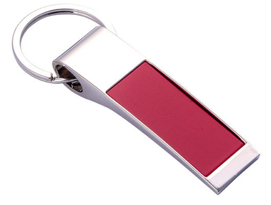 Keychain pemegang kunci kulit asli warna yang tersedia Gaya klasik Fitur tahan lama
