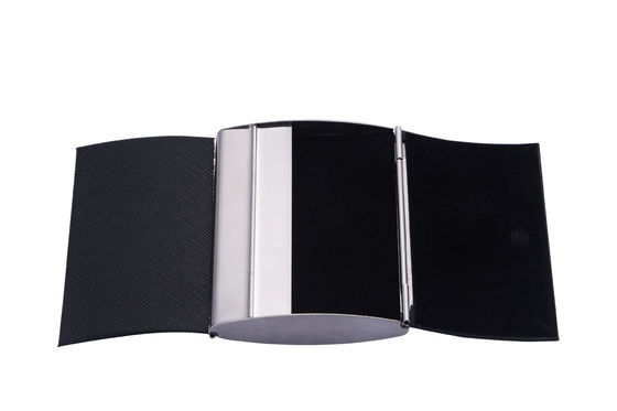 Pemegang Kartu Bisnis Slim Metal Snap Closure untuk Kartu Bisnis Profesional