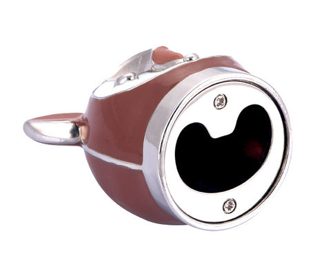 Fashionable Keychain Opener Botol Logam Dengan Plating