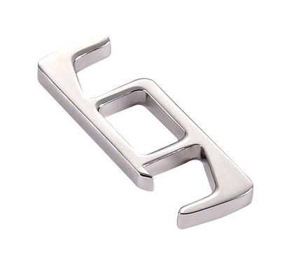 Customized Logo Metal Botol Pembuka Keychain Seng paduan