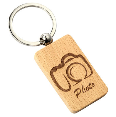 Keychain Disesuaikan Ukiran Key Fob Solusi Ramah Lingkungan Untuk Bisnis