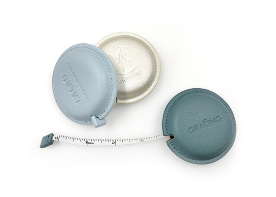 Round PU Tailor Measuring Tape Pengukuran Panjang Badan yang Dipersonalisasi