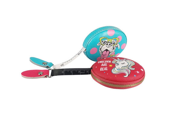 Ellipse Cloth Tape Measure Body18mm Tebal Anyaman Digital Printing Logo