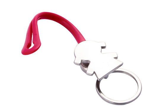 Harga bagus Berbagai Warna Custom Shape Metal Keychain Untuk Aman Key Holding on line
