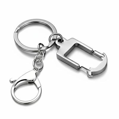 Harga bagus OEM/ODM As Photo Zinc Alloy Metal Keychain Holder for Customized Manufacturing on line