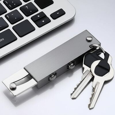 Harga bagus Steel Keychain Organizer Heavy Duty Keychain Holder yang dirancang untuk manajemen kunci profesional dan akses mudah on line