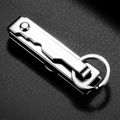 Harga bagus Penyelenggara Keychain Baja tahan lama OEM ODM Pemilik Kunci Tugas Berat untuk penyimpanan kunci terorganisir yang aman dan akses mudah dalam sehari-hari on line