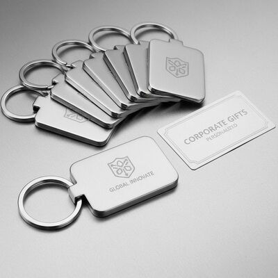 Harga bagus Tempat Gantungan Kunci Logam Paduan Seng Logo Kustom Ideal untuk Hadiah Perusahaan dan Kebutuhan Tempat Gantungan Kunci Personalisasi on line