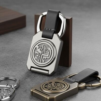 kualitas Customized Logo Metal Keychain Holder Zinc Alloy Desain Bergaya yang awet Cocok untuk Hadiah Perusahaan Acara dan Setiap Hari pabrik