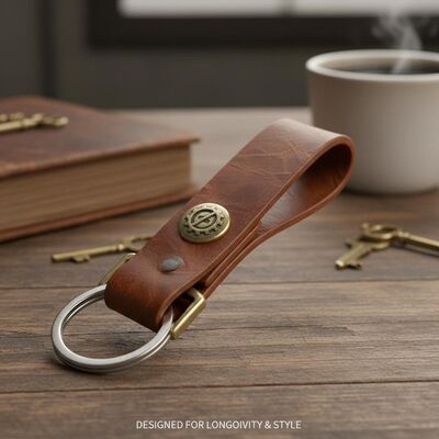 Harga bagus Keychain Klasik Keychain Kulit Keychain Kulit Keychain Holder Dirancang untuk gaya umur panjang dan kepraktisan dalam membawa sehari-hari on line