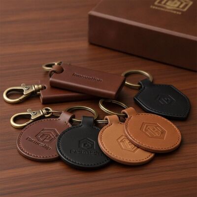Harga bagus Kunci Organisasi Dan Dekorasi Kulit Kunci Cincin kustomisasi Ukiran Atau Embossing Sempurna Untuk Hadiah Perusahaan Dan Barang on line