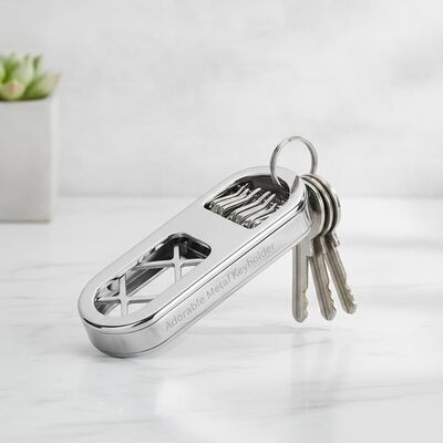 kualitas Perak Adorable Metal Keyholder Jumlah 1 Piece Modern Elegan Key Organizer Dirancang untuk Mudah Key Manajemen dan Penyimpanan pabrik