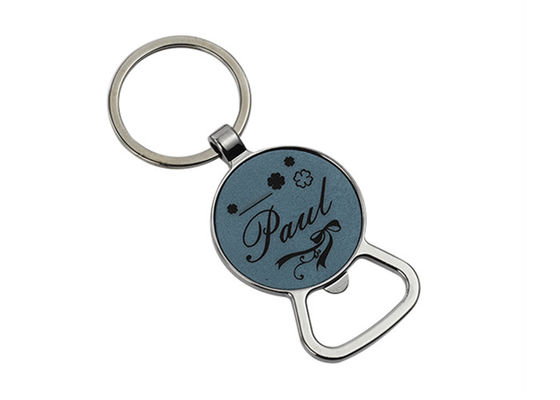Harga bagus Logo Laser 65mm Pembuka Botol Gantungan Kunci Souvenir Tebal 4mm Gantungan kunci on line