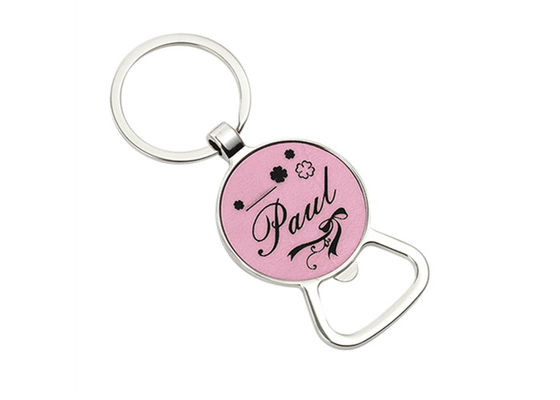 Harga bagus Laserable PU 65mm Pembuka Botol Gantungan Kunci Hadiah Souvenir Multifungsi on line