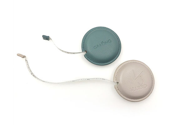 Harga bagus Round PU Tailor Measuring Tape Pengukuran Panjang Badan yang Dipersonalisasi on line