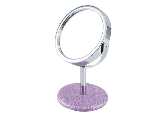 Harga bagus PU Kulit Meja Kosmetik Cermin Kecil Lucu Compact Mirror Debossing Logo on line